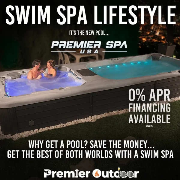 PREMIER OUTDOOR Swim Spa ITS THE NEW POOL 1